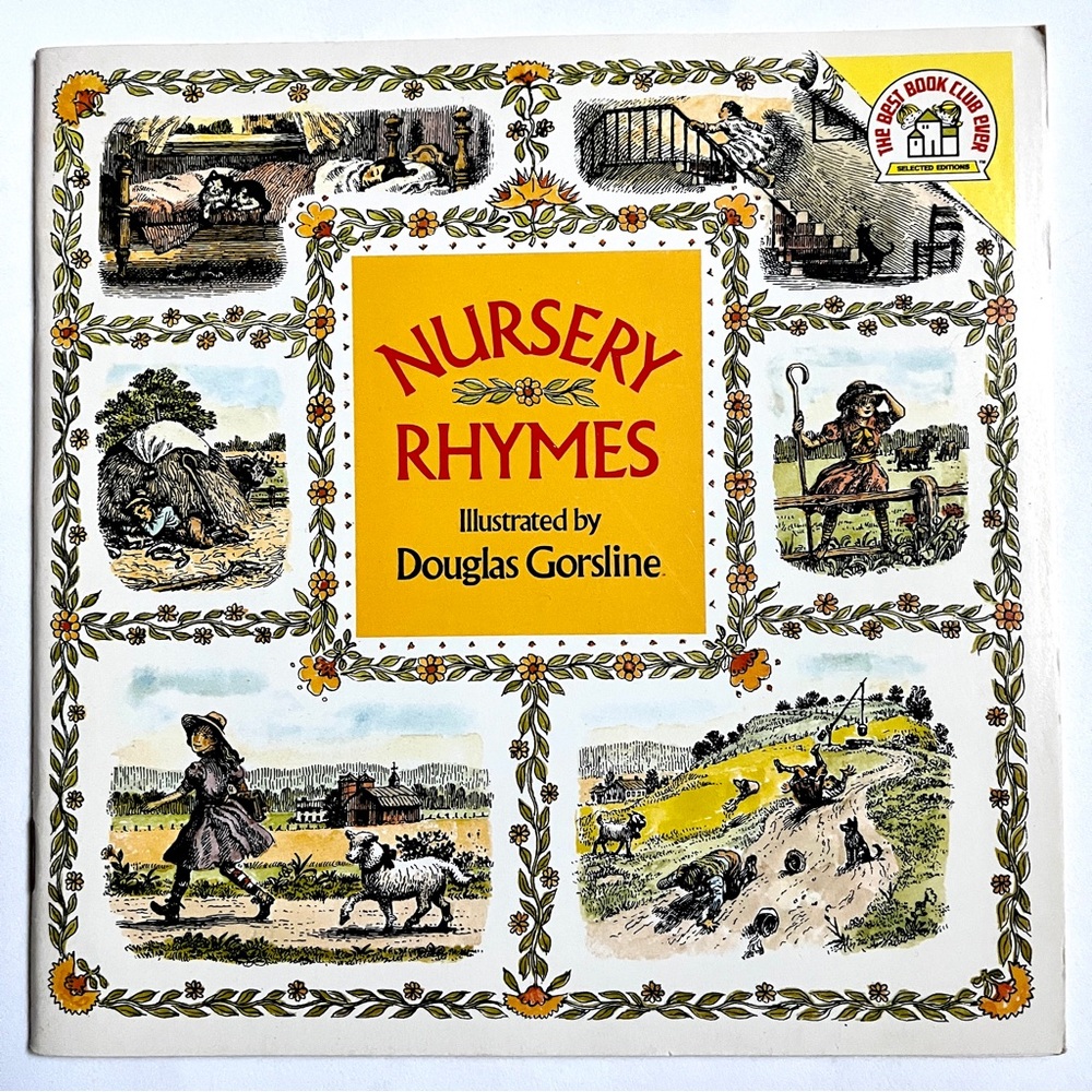 Nursery Rhymes. Illustrated by Douglas Gorsline.New.1977.
